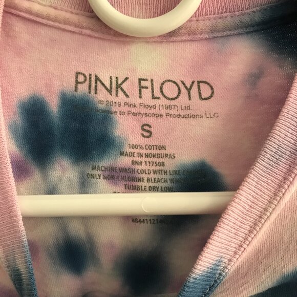 Pink Floyd Prism Tie Dye T Shirt - Picture 2 of 4